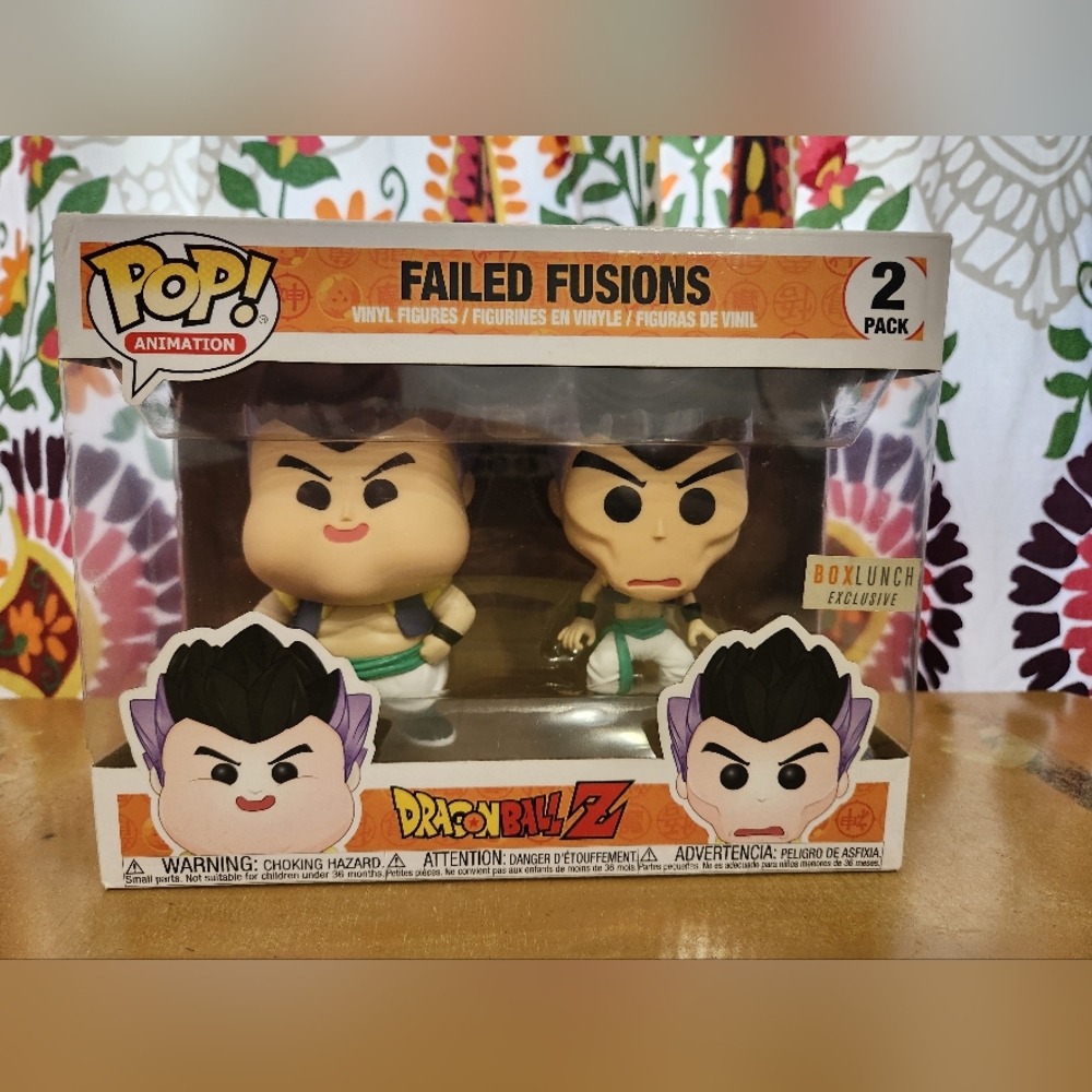 Failed Fusions Dragon Ball Z Funko Pop - Box Lunch Exclusive 2 pack